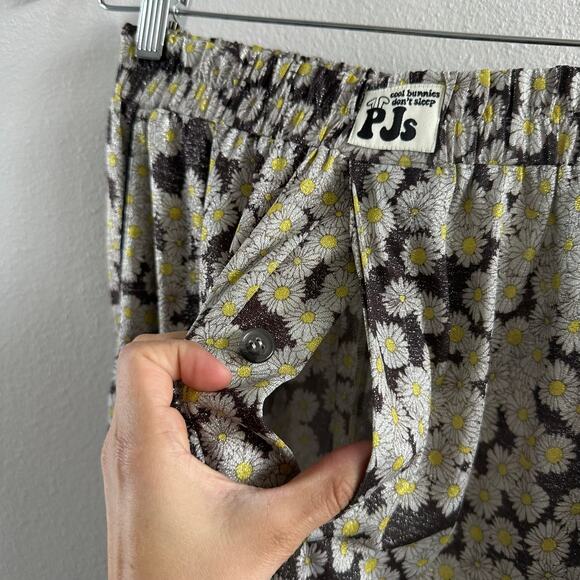 Natasha Zinko wide pants with printed daisies Size XS - Picture 5 of 8